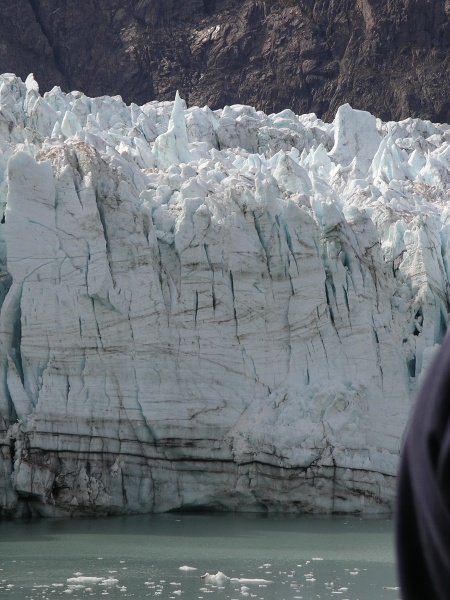 Glacier, from cruise boat.