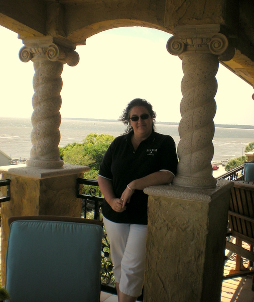 Kathi, Rob and I had a wonderful lunch at Ocean Lodge on St. Simons.