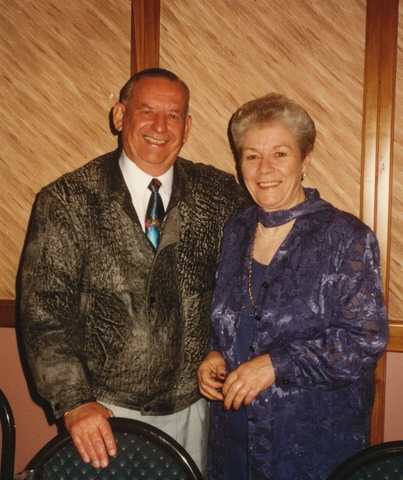 My Mum and Dad. 
Miss you already Mum.