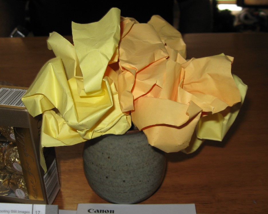 Paper flowers