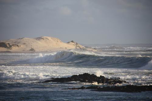 The bay between Jack Smith and Ordnance Point, West Coast Tasmania 