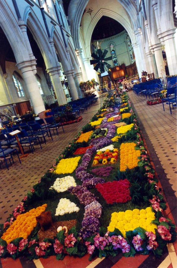 Christchurch Cathedral - 1999 Floral Pagent