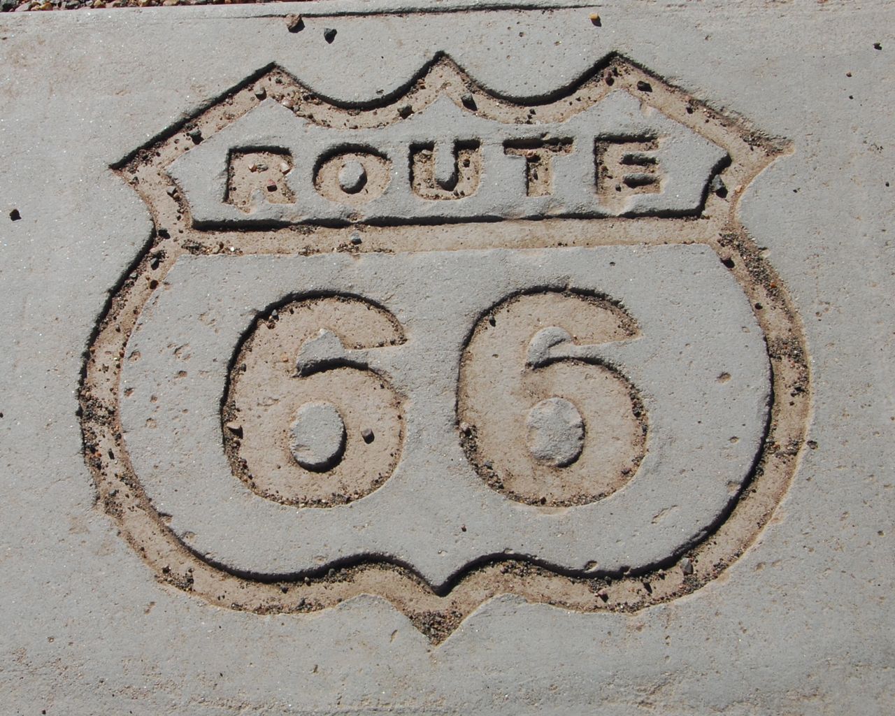 Some of our journey followed the legendary Route 66.