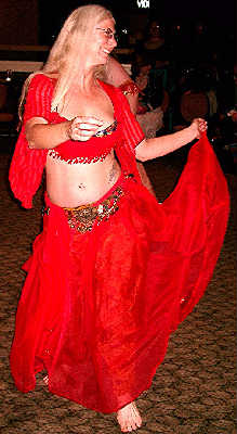 Celeste belly dancing