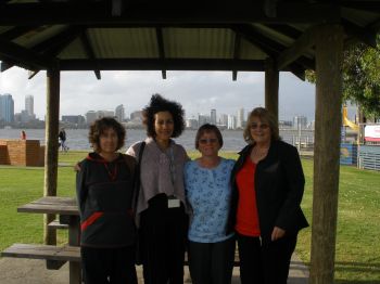 Mary (Bibra Lake), Billy, Rolanda and I