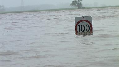 road about 800m from our house