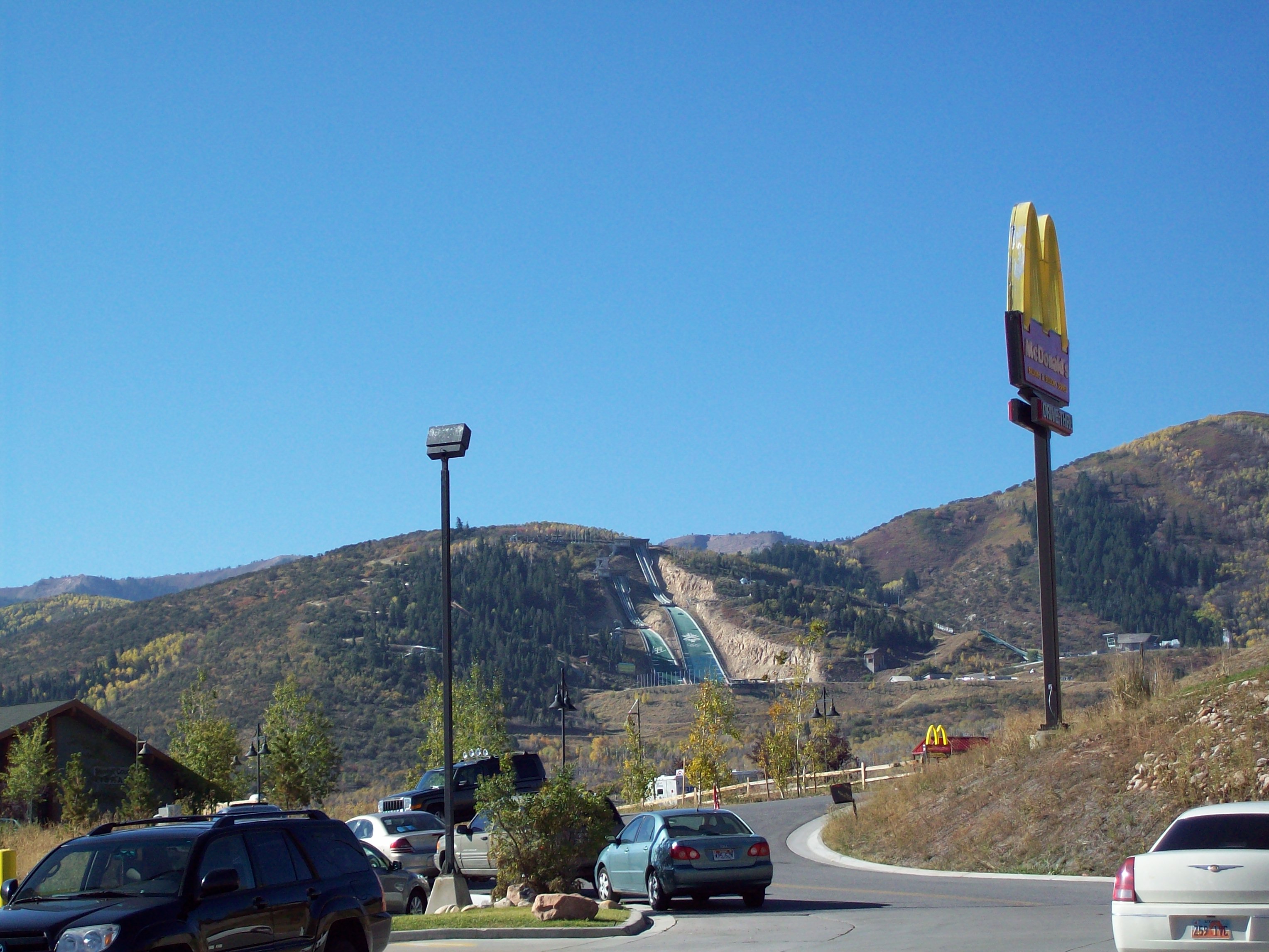 Ski slopes used during 2002 Winter Olympics