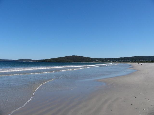 An early spring day on Middleton Beach in Albany.