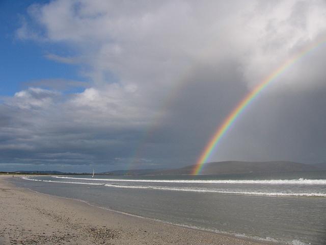 Looking for the pot of gold!Middleton Beach looking towards Emu Point. 27th Sept 2008