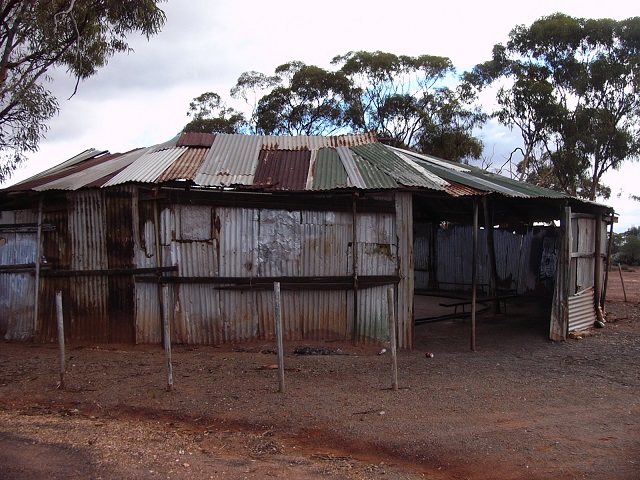 The old Two-Up shed which is still used today. 