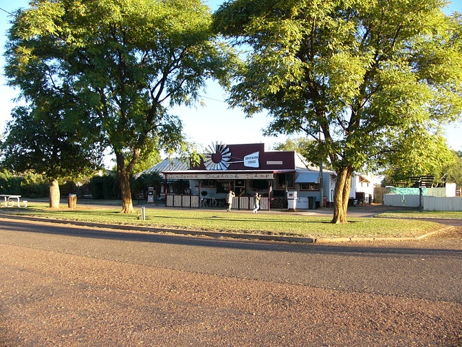 A lovely old building in the small outback town of Windorah, where we stayed overnight on our way home.