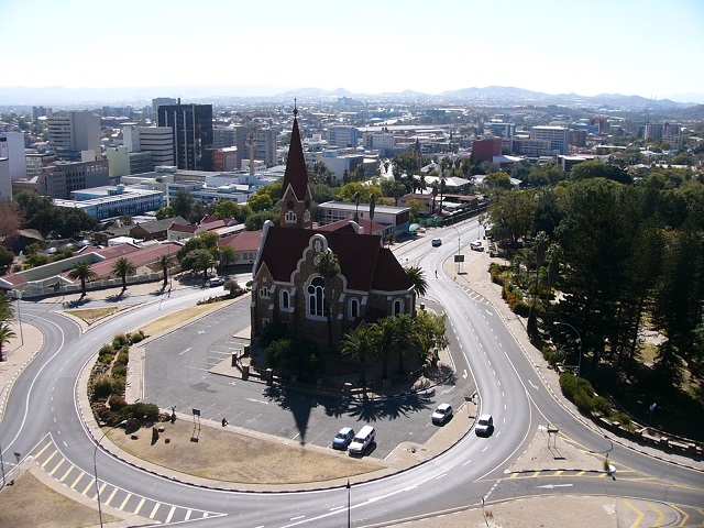 Windhoek in Namibia where my journey began