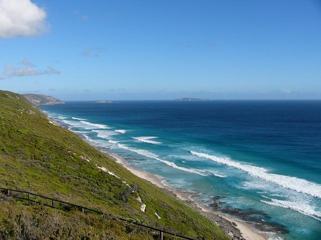 Our beautiful south coast taken from the Windfarm.