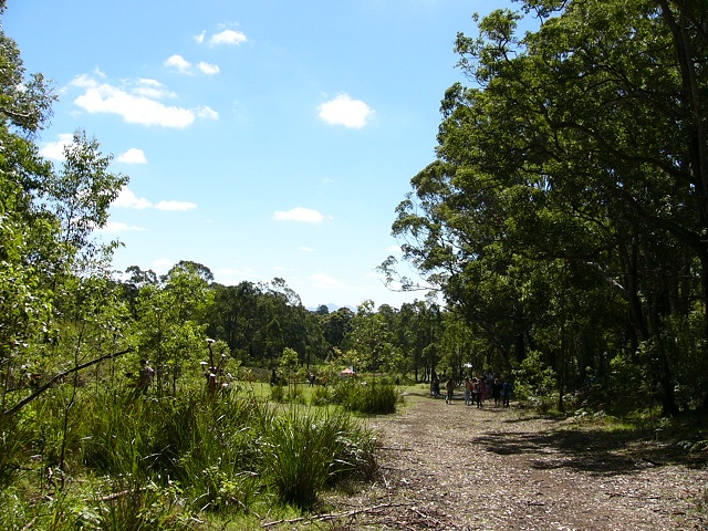 The beautiful venue on the slopes of the Porongurup Ranges. Afterwards we got our fold-up chairs out of the boot of the car and had a picnic lunch nearby.