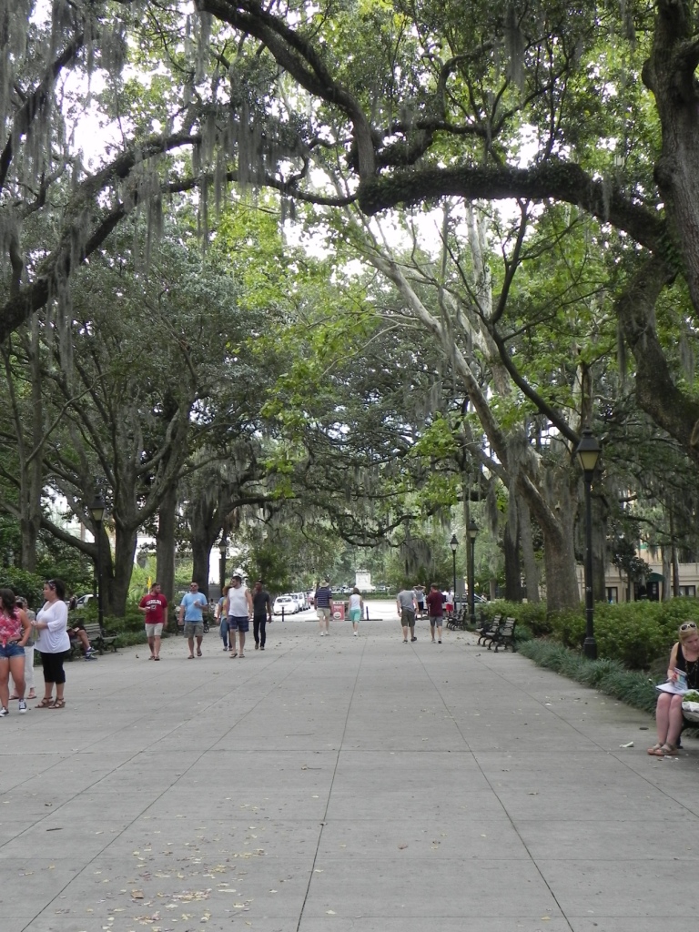 Walking expanse to the park.