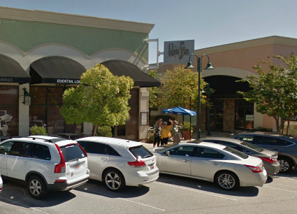 This is copied from the street view of Google Maps! Coworkers (I'm on the left) waving merrily at the Google street cam car driving by. 