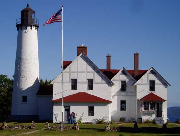 Point Iroquois Lighthouse - On Lake Superior