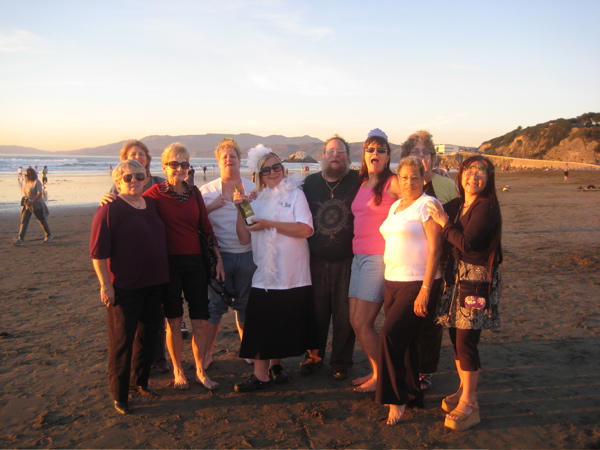 Sue/Ok, Martha, Kathy, Linda, Jane, Keith, Vici, Ouima, Lynn, and me!