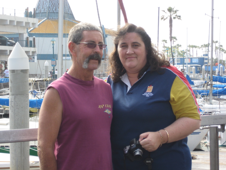 We went to the Redondo Beach Pier.  I got them to try funnel cake, churros, and iced Thai tea!  That ruined their appetite for dinner!