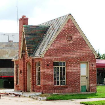 Old gas station