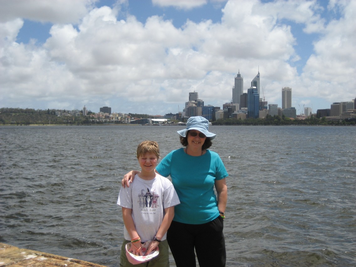 taken from South Perth Foreshore with the City in the background. 20th November 2008