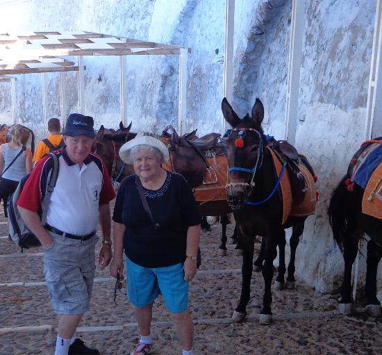 It was a long walk down, but we walked and did not take the donkey ride!