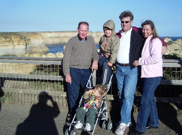 Ken, Neil and his family.