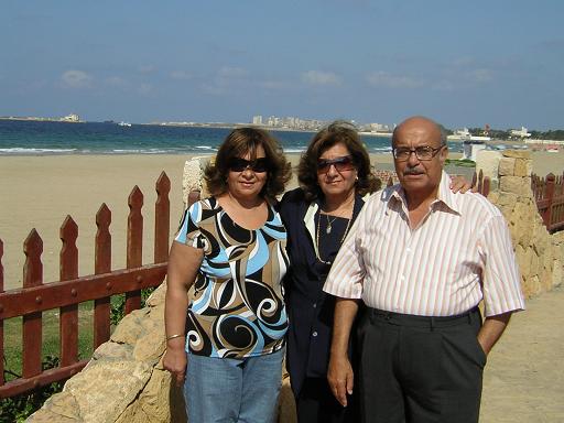 A family picture on the Maamora Beach- Alexandria Egtpt.