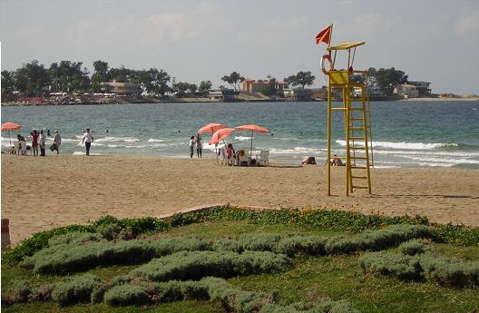 Relax and enjoy swimming in the very clean / clear water of "Maamora" beach in Alexandria -Egypt.