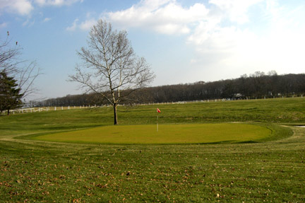 The Eisenhower putting green. He was an avid golfer.