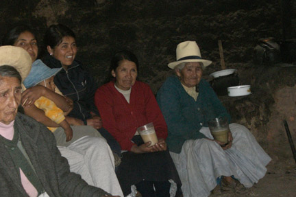 Inca bar patrons