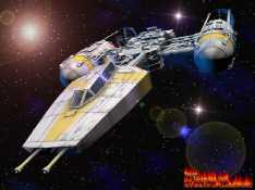 Star Wars Y wing fighter Pic